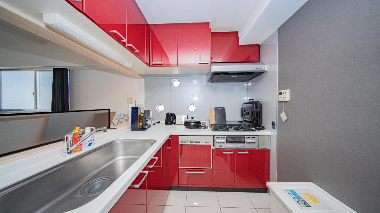 Apartmán メルシアター鈍色の風・最上階デザイナーズルーム Ósaka Exteriér fotografie