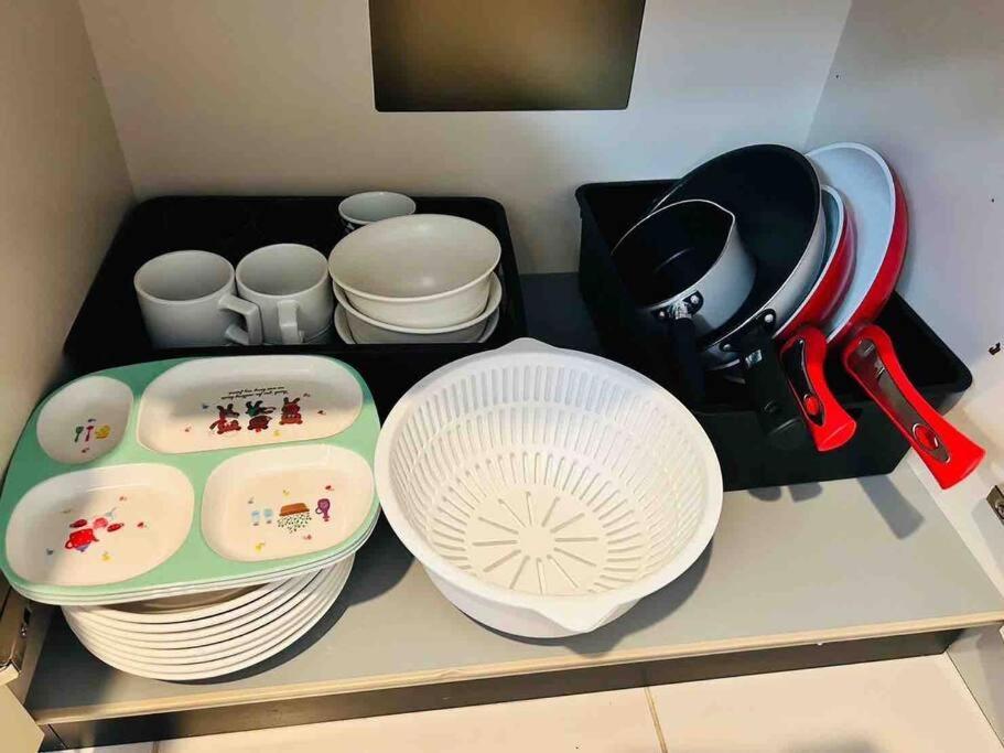 Apartmán メルシアター鈍色の風・最上階デザイナーズルーム Ósaka Exteriér fotografie