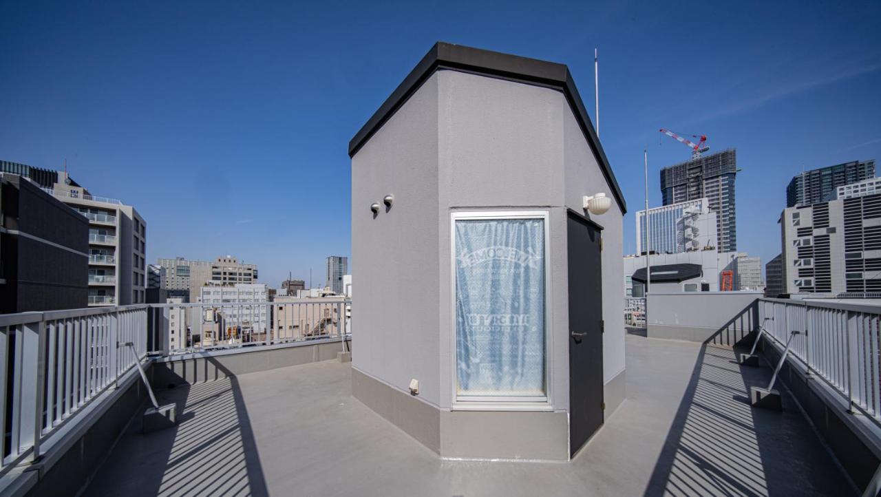 Apartmán メルシアター鈍色の風・最上階デザイナーズルーム Ósaka Exteriér fotografie
