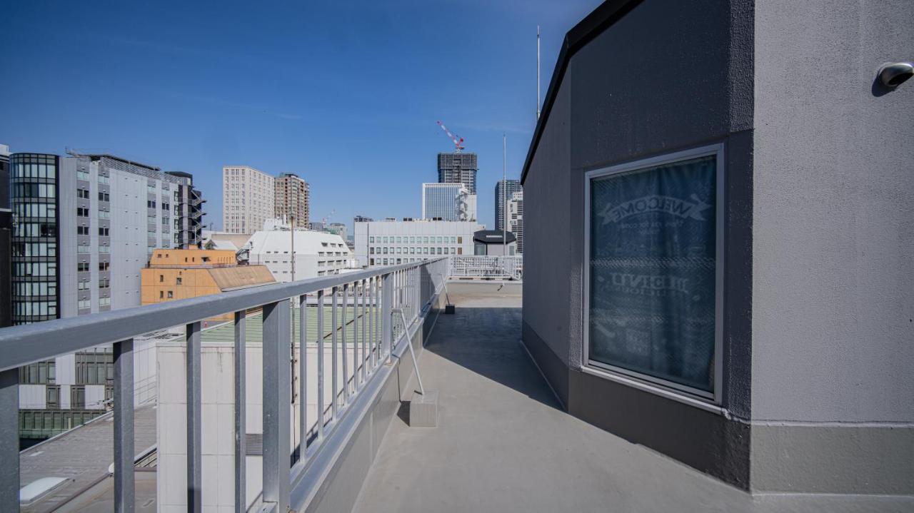 Apartmán メルシアター鈍色の風・最上階デザイナーズルーム Ósaka Exteriér fotografie